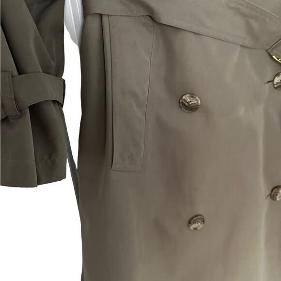 Ralph Lauren Black Label Double Breasted Trench Coat Removable Wool Liner | XL - Picture 5 of 16